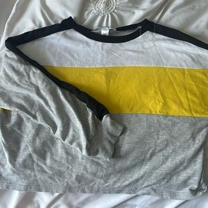 Y2K exercise casual crop top